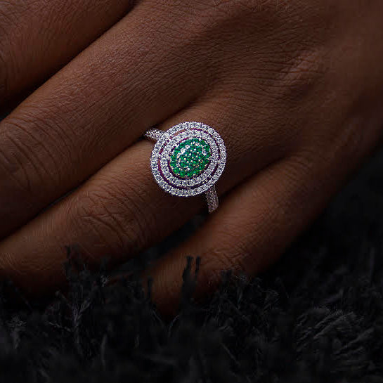 Blessing 18Karat White Gold Engagement Ring