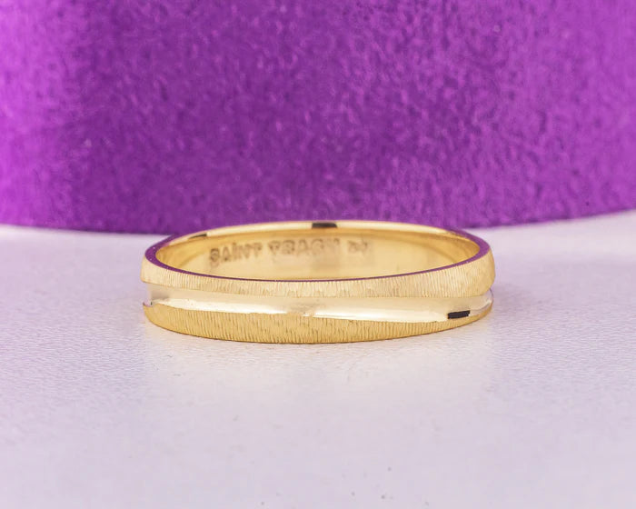 Ace 18Karat Yellow Gold Wedding Band