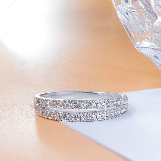 Anita 18Karat White Gold Wedding Band