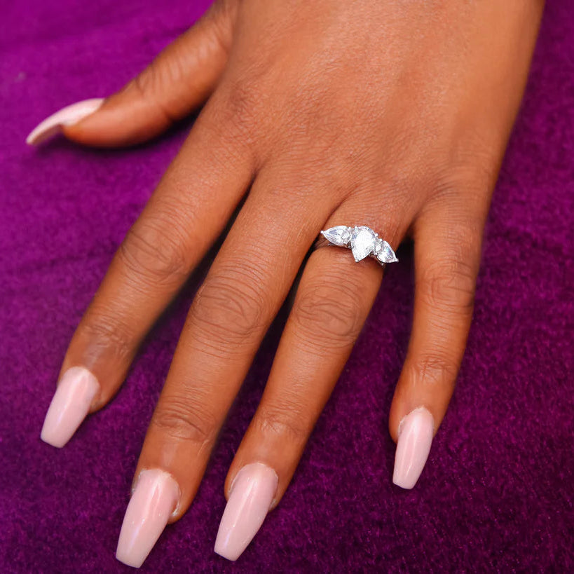 Fatimah 18Karat White Gold Engagement Ring