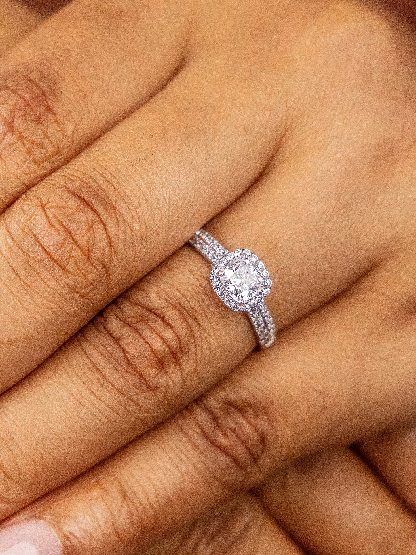 Tayo Sterling Silver Engagement Ring