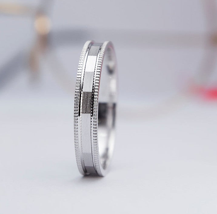 Mason 18Karat White Gold Wedding Band