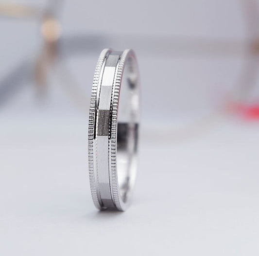 Mason 18Karat White Gold Wedding Band