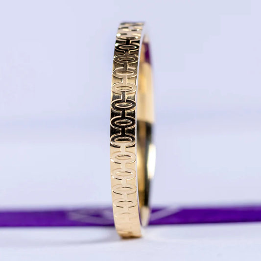Johnny 18Karat Yellow Gold Wedding Band