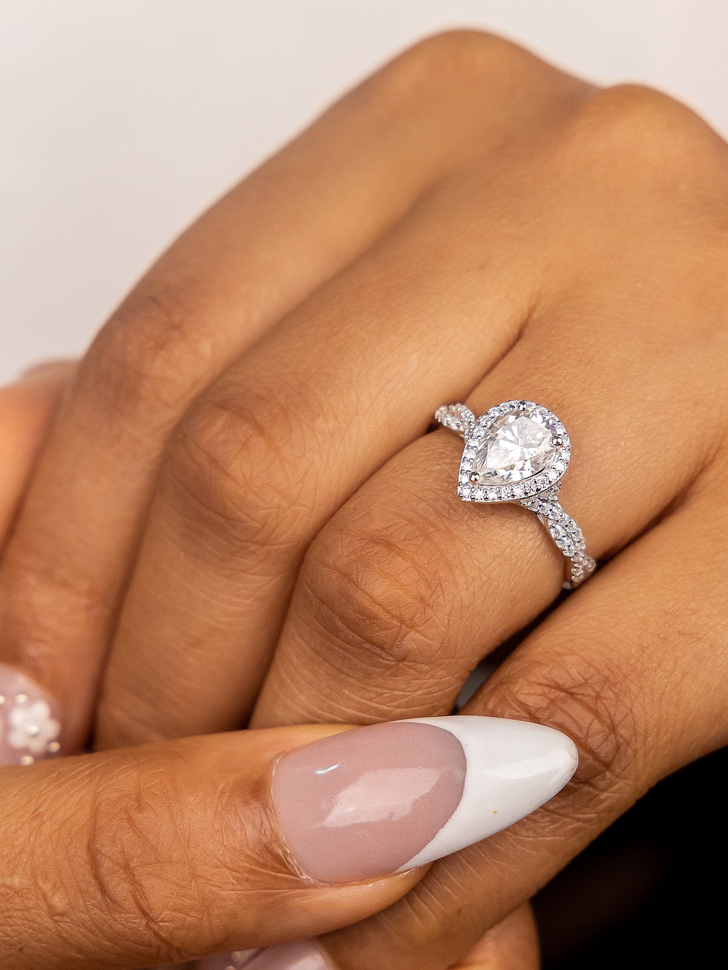 Kiara Sterling Silver Engagement Ring