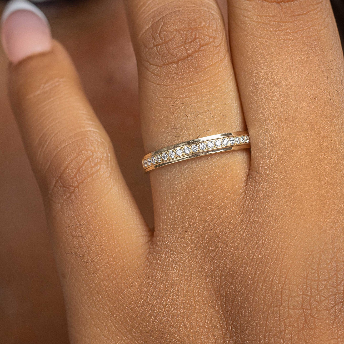 Linda 10Karat Yellow Gold Wedding Band