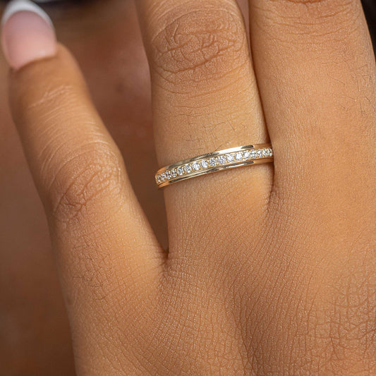 Linda 10Karat Yellow Gold Wedding Band