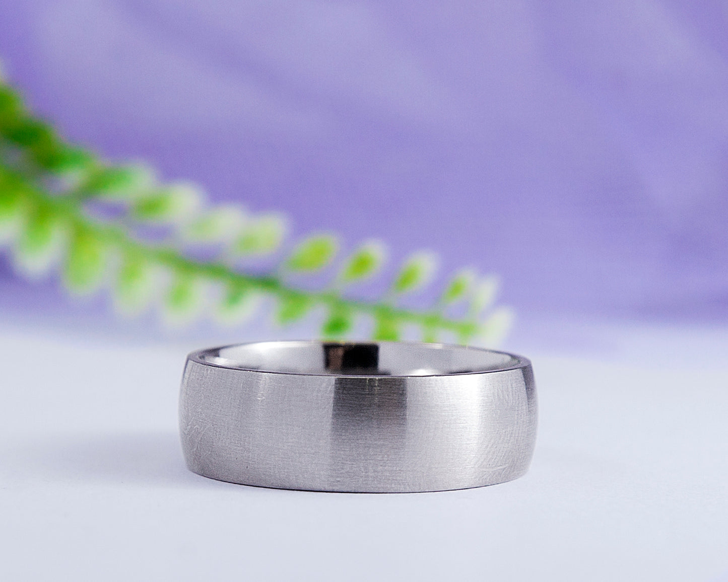 Noel Titanium Wedding Band