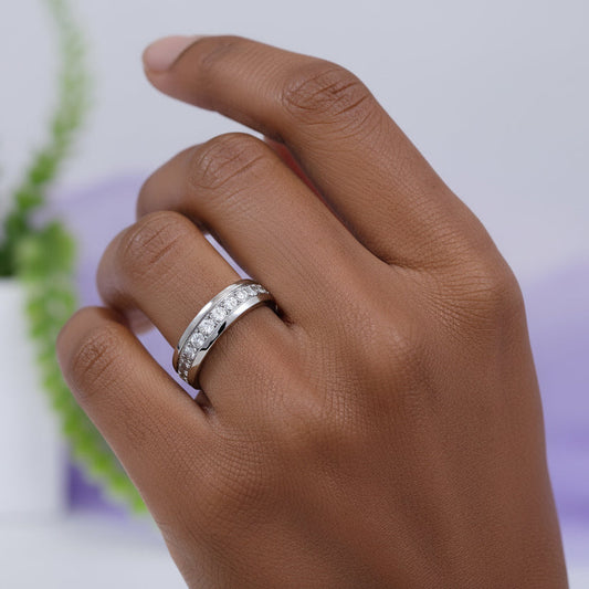 Samara Titanium Wedding Band