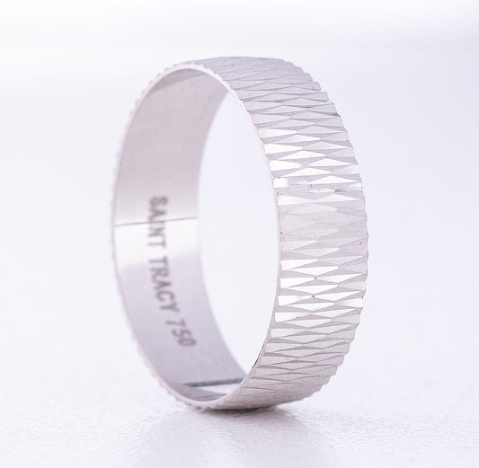 Odalis 18Karat White Gold Wedding Band